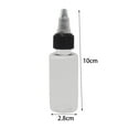 thumbnail image 7 of 5Pcs pet Empty Bottle Dispenser Sample Bottles Model Painting Pointed with Twist Caps Reusable Paint Bottle for Liquids ink , 30ml, 7 of 7
