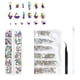 thumbnail image 1 of 2 Kit de diamantes de imitación para decoración de uñas, cristal de varias formas, gemas para uñas, 1 of 5