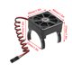 thumbnail image 3 of Ventilador de refrigeración perfke motor disipador de temperatura 1:10 modelo RC Negro, 3 of 7