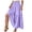 Light Purple, variant on larppty Boho Maxi Skirts for Women 2026 Summer Floral Flowy Ruffle Swing Tiered A Line Long Skirt with Pockets Beach Vacation Outfits(Green, L)