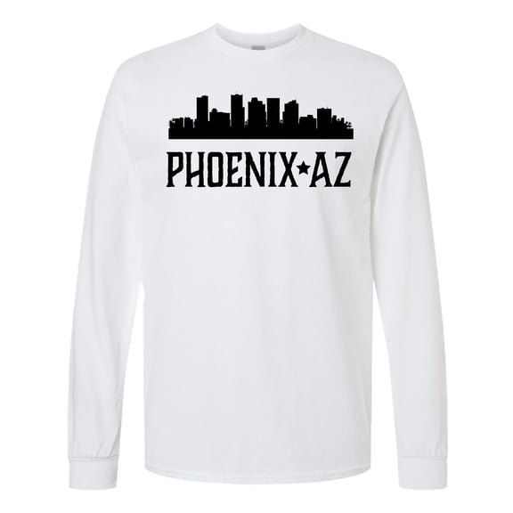 Inktastic Phoenix Arizona City Skyline Long Sleeve T-Shirt