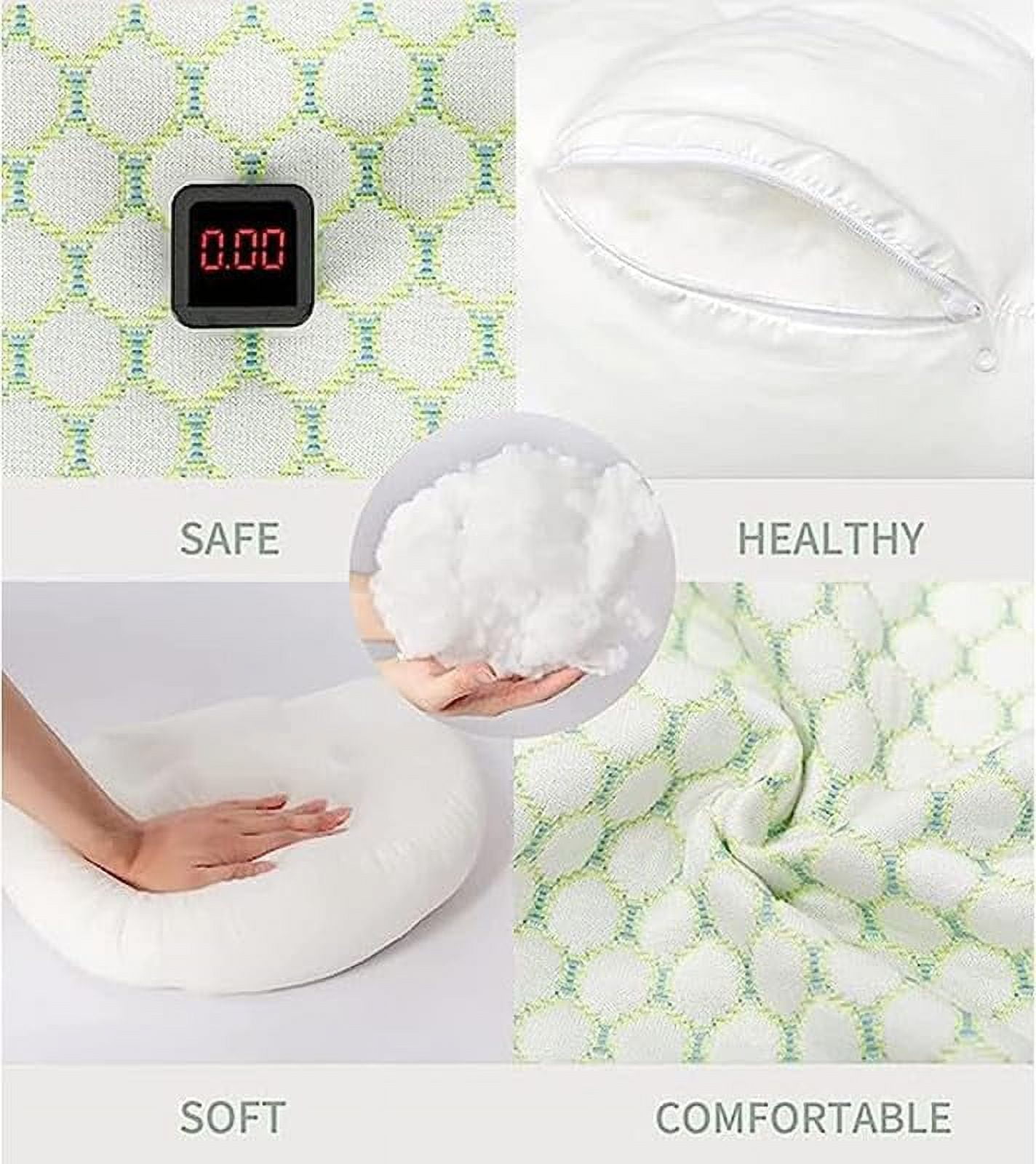 Pregnancy Pillow Maternity Pillow for Side Sleeping Soft Pregnancy Body Pillow for Pregnant Women, Maternity Pillow with Detachable and Adjustable Pillow Cover,Gray