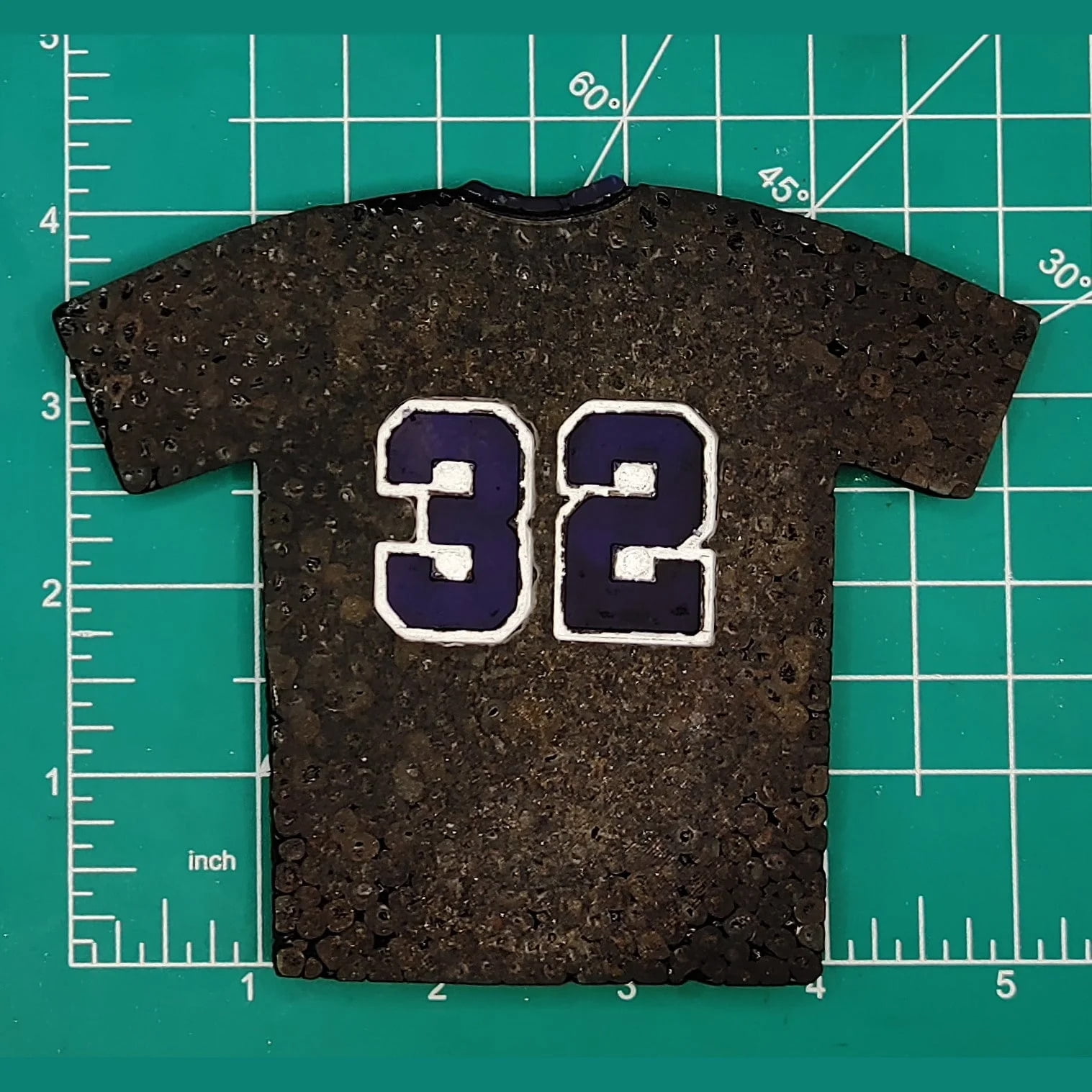 Varsity Number Inserts for any Silicone Freshie Mold