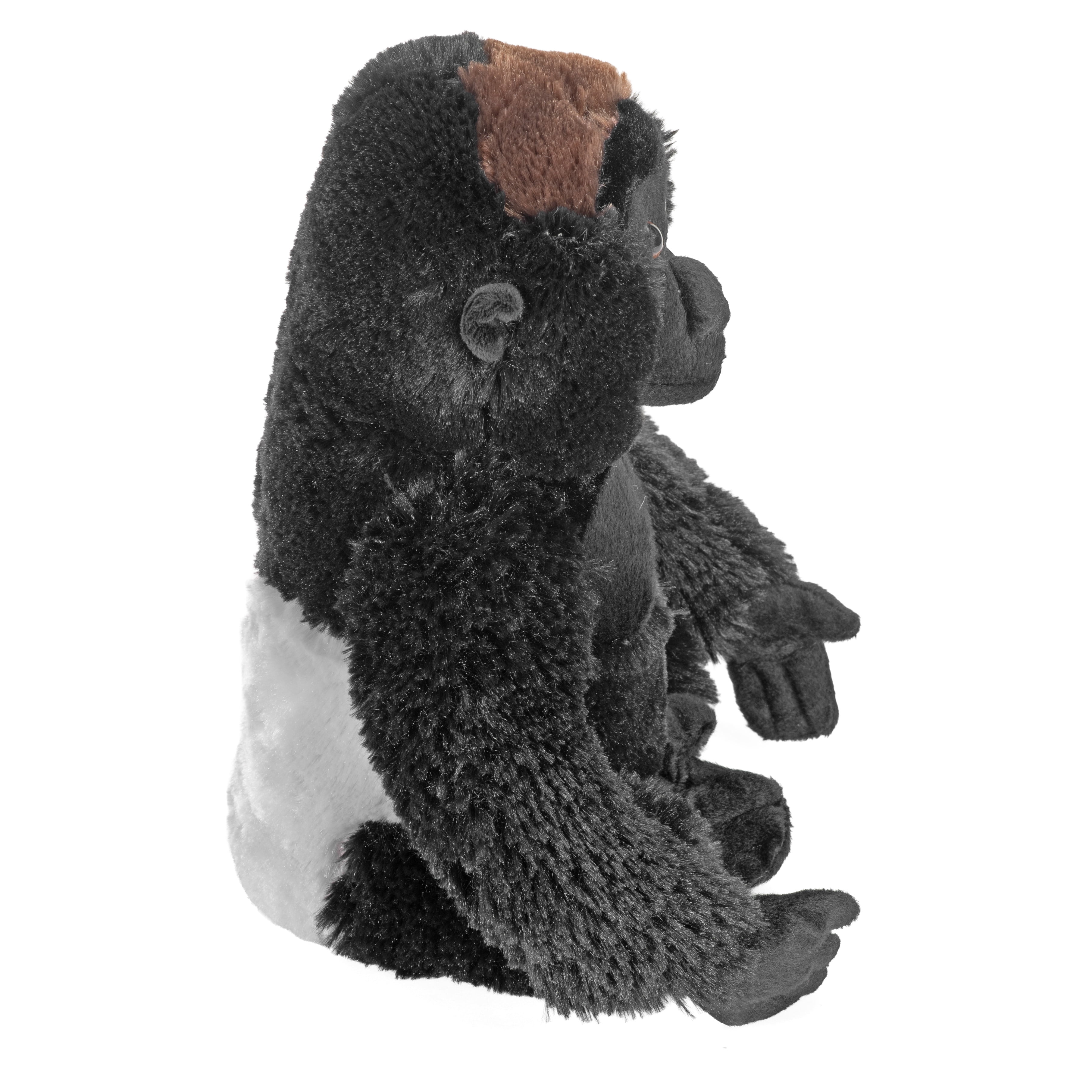 Wild Republic Silverback Gorilla Plush, Stuffed Animal, Plush Toy, Gifts for Kids, Cuddlekins 12 Inches