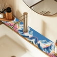 thumbnail image 2 of Yayeee Faucet Mat for Kitchen Sink 30" Diatomite Long Splash Guard Pad, Abstract Snow Mountain, 2 of 7