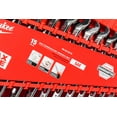 thumbnail image 3 of Milwaukee 48-22-9415 Combination SAE Wrench Mechanics Tool Set, MAX BITE Open-End Grip, 15-Piece, 3 of 4