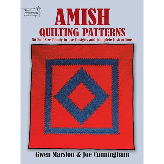 Pre-Owned Amish Quilting Patterns: 56 Full-Size Ready-to-Use Designs and Complete Instructions (Dover Crafts: Quilting), 9780486253268, 0486253260, Paperback,