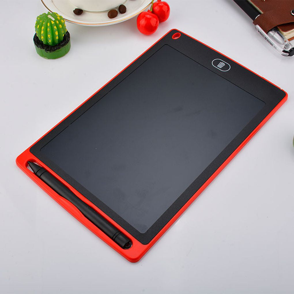 Red 8.5 inch Digital LCD Writing Tablet,Paperless graphics memo pad with stylus