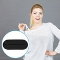 thumbnail image 3 of 6pcs Mini Silicone Shoulder Pads Invisible Shoulder Strap Pads Non-slip Shoulder Strap Gasket Lingerie Shoulder Pads Anti-slip Shoulder Clasp for Women Use Black, 3 of 11