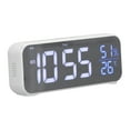 thumbnail image 4 of ROLOJ Electrónico de Espejo Inteligente, Carga de Reloj de Aarma Digital para la Oficina para El Dormitorio para el Hogar, 4 of 7