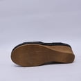 thumbnail image 6 of Afuyipoi Women's Wedge Sandals Fish Mouth Hollow Out Plus Size Comfortable Summer Beach Walking Black Size 6, 6 of 10