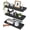 Black-3-15.67 x 5.9 Inch, variant on Floating Shelves For Wall 1 Tier Bathroom Storage Shelf Over Toilet Bedroom Bookshelf Living Room Decor Kitchen Laundry Soundbar Mount Under Tv (cs101l) Black
