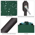 thumbnail image 6 of Sonerlic 7.5ft LED Patio Market Umbrella With Steel Frame, Outdoor Table Umbrella for Yard, Poolside and Deck, Jungle green, 6 of 9