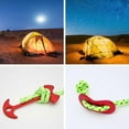 thumbnail image 1 of HORIALENCE Green Reflective Tent Guyline Rope for Camping Windproof and Easy to Carry, 1 of 8