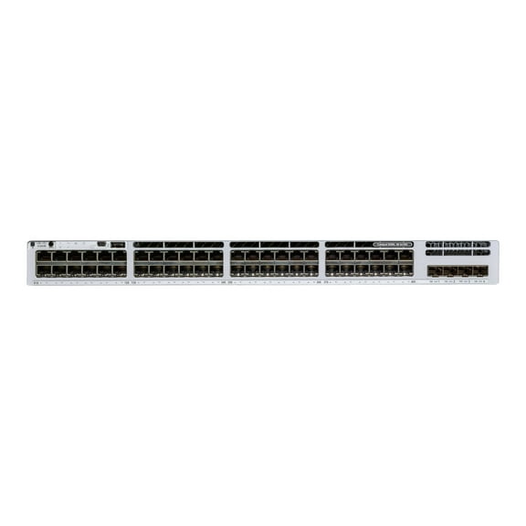 Cisco Catalyst 9300L-48P-4X-E Switch - 48 Ports - Manageable - 3 Layer Supported - Modular - Optical Fiber, Twisted Pair - Rack-mountable - Lifetime Limited Warranty
