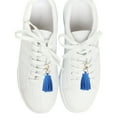 thumbnail image 2 of Unique Bargains Stylish Tassels Shoelace Charms for Footwear Customization Blue, 2 of 5