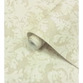 thumbnail image 3 of Cream Curling Leaves Tropical Wallpaper, 3 of 4