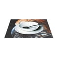 thumbnail image 3 of Eagle Face Front 12×18 inch Placemats Heat Resistant Washable Foldable Rectangular Placemats Set Decoration Indoor Outdoor for Kitchen Dining Table 4PCs, 3 of 8