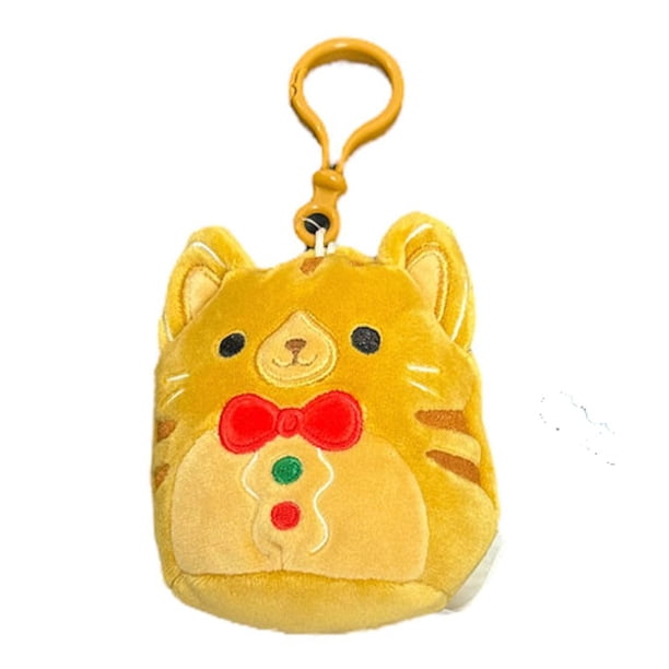 Squishmallows Navidad 2023 Peluche con Clip Jones Gato 9 cm