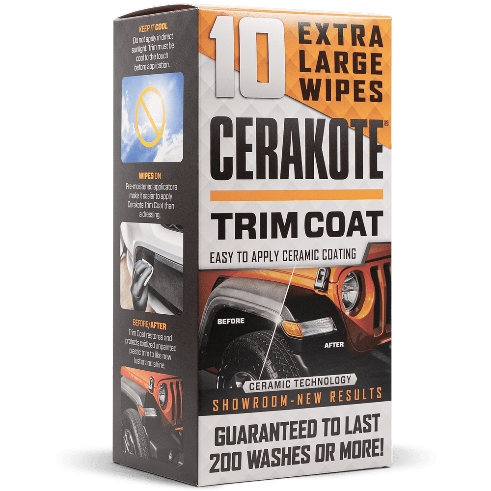 CERAKOTE Ceramic Trim Coat, Plastic Trim Restorer Protects & Restores