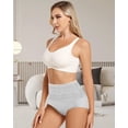 thumbnail image 2 of Women's Cotton Underwear High Waisted 4 Pack, Breathable Panties for Ladies, Soft Full Coverage Multipacks Briefs, 2 of 6
