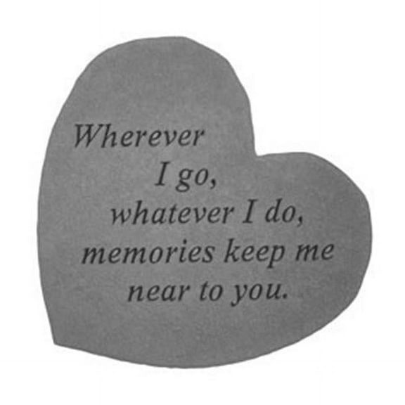 Kay Berry 08607 Great Thought Hearts- Wherever I go...