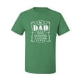 thumbnail image 2 of Wild Bobby, No. 1 Dad Genuine Legend Father's Day Men's Tee, Kelly, 3X-Large, 2 of 6