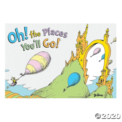 Dr. Seuss Oh, the Places You’ll Go Backdrop Dr. Seuss Oh, the Places You’ll Go Backdrop
