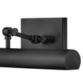 thumbnail image 6 of 43012BK Hinkley Lighting Stokes - 20W 2 LED Medium Wall Sconce In Traditional Style-5.5 Inches Tall and 20 Inches Wide-Black Finish, 6 of 11