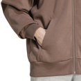 thumbnail image 4 of Sudadera con capucha Adidas All SZN Fleece con cierre completo Earth Strata para hombre, 4 of 4