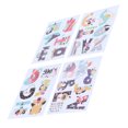 thumbnail image 1 of Mgaxyff 4Pcs ABC Stickers Alphabet Decals 26 English Alphabet Cartoon Cute Animal Alphabet Wall Decal For Baby Room Kindergarten,ABC Stickers Alphabet Decals, 1 of 8
