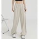 thumbnail image 4 of Pantalones de pierna ancha para mujer, pantalones largos holgados informales a la moda con bolsillos para bailar, fiesta diaria al aire libre, 4 of 8