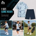 thumbnail image 6 of RBX Boys Short Set Moisture Wicking Golf Polo Shirt and Shorts Athletic Outfit for Sports 2 Piece, 6 of 7