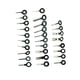 thumbnail image 4 of Sidaley 18 Pieces Car Terminal Removal Repair Connector Stainless Tool Tools Pin Extractor Disassembly Automotive Wiring Steel Pullers Type2 NO2, 4 of 6