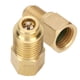 thumbnail image 2 of 2pcs 1/4SAE-1/2ACME Adapter Connector Coupler for R134A Car Air Conditioner, 2 of 9
