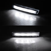 Pair LED Daytime Running Light DRL Fog Driving Lamp Replacement for A2049068900, A2049069000 Mercedes Benz C-Class W204 W212 R172
