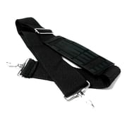 K-Cliffs Unisex 36 Inch Black Multi Tiered Collapsible Expandable Wheeled Travel Cargo Duffle Bag with Zippered Pockets