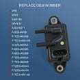 thumbnail image 3 of Exhaust Gas Recirculation Pressure Feedback Sensor replacement papr Ford F-150 F-250 F-350 Ranger,Mercury Sable,Mazda B3000 B2500,Lincoln Navigator Town Car,DPFE15, F77Z9J460AB, F77Z9J460AB, VP8T, 3 of 6