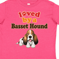 thumbnail image 4 of Inktastic Basset Hound Dog Lover Boys or Girls Toddler T-Shirt, 4 of 5