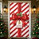 thumbnail image 5 of Seyotauo Merry Christmas Door Cover 35x71 Christmas Gift Box Present Hanging Banner Decoration Winter Holiday Bow Window Door Cover Stripes Ornaments Year Party Home Wall Outdoor, 5 of 9