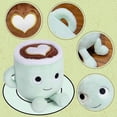 thumbnail image 3 of Peluche de café con leche, adorable muñeca de taza de café, peluche suave para amigos, 3 of 5
