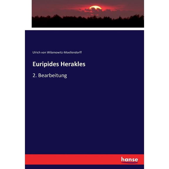 Euripides Herakles: 2. Bearbeitung, (Paperback)