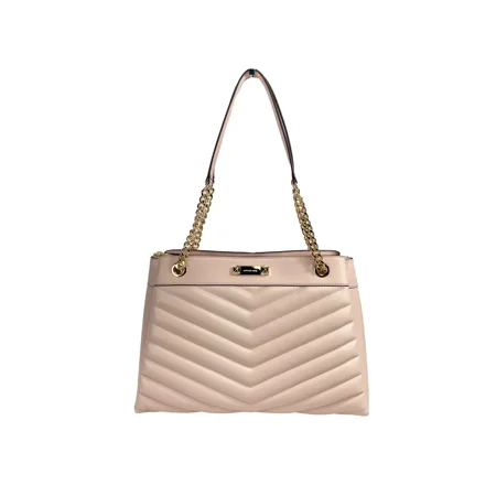 Michael Kors Whitney Medium Chain Shoulder Bag Purse (Powder Blush)
