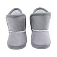 thumbnail image 2 of Douhoow Infant Girls Boots Winter Warm Soft Sole Plush Shoes Baby Cute Non Slip Shoes 0-12 Months, 2 of 8