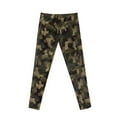 thumbnail image 7 of COEQINE Camo Olive Green Girls Sport Leggings Casual Buttery Soft Athletic Pants Stretchy High Waist Pants, for 8-9 Years Kids Girls, 7 of 7