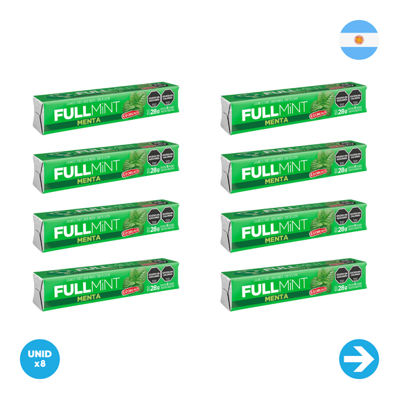 Georgalos - Fullmint mint candies - 28gr x8 Units