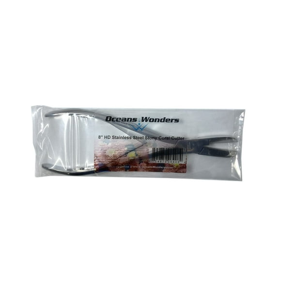 Oceans Wonders 8" HD Stainless Steel Stony Coral Cutter