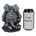 thumbnail image 4 of Ossuary Winged Toad Troll Gargoyle Standing On A Bed Of Skulls Statue 6.25"H, 4 of 5