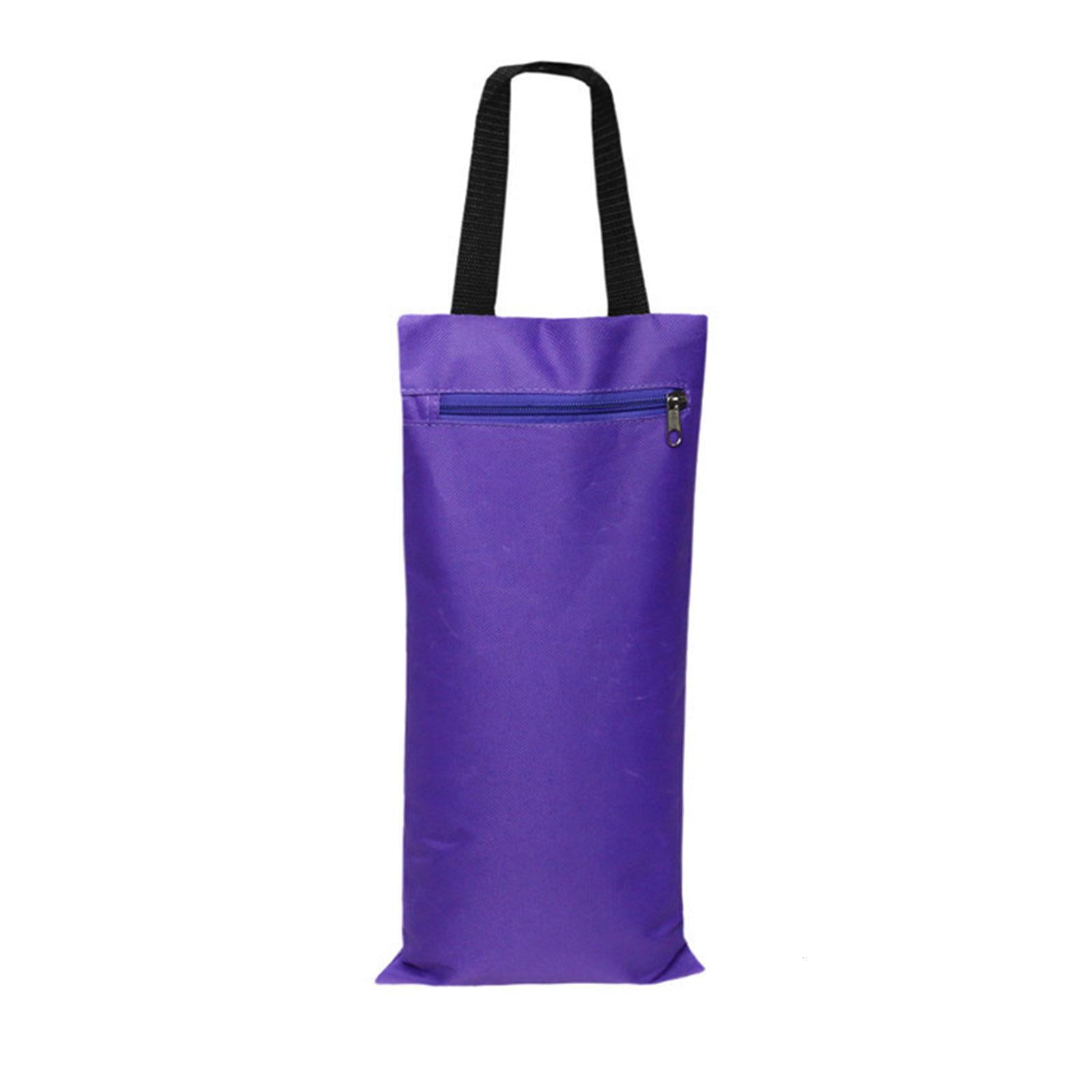 Yammee Foldable Filled Yoga Sandbag with Single Handle for Yoga Weights and Resistance Training Fashion Canvas Weighted Sandbags Portable Sports Yoga Aids