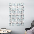 thumbnail image 1 of African Tapestry, Folkloric Geometric and Abstract Shapes From Ancient Timeless Cultural Heritage, Wall Hanging for Bedroom Living Room Dorm Decor, 40W X 60L Inches, Multicolor, by Ambesonne, 1 of 2